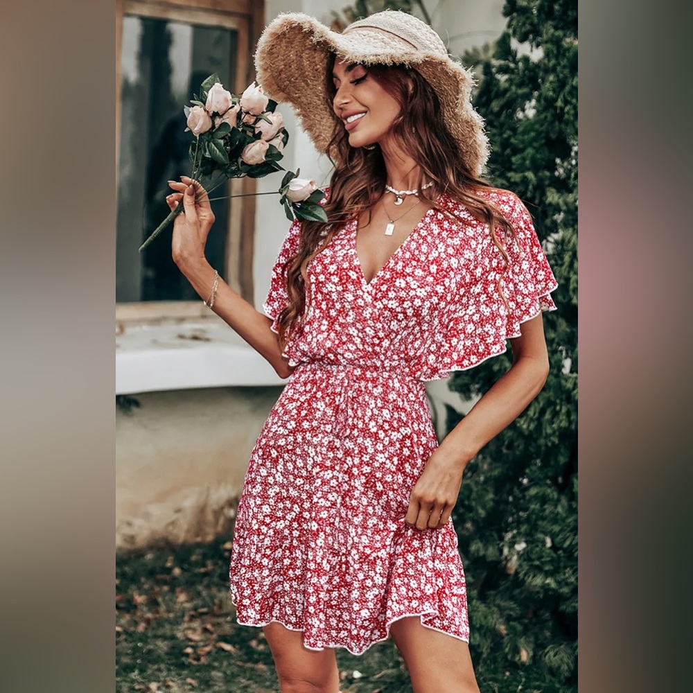 Cupshe Summer Mini Dress Women’s Size Med